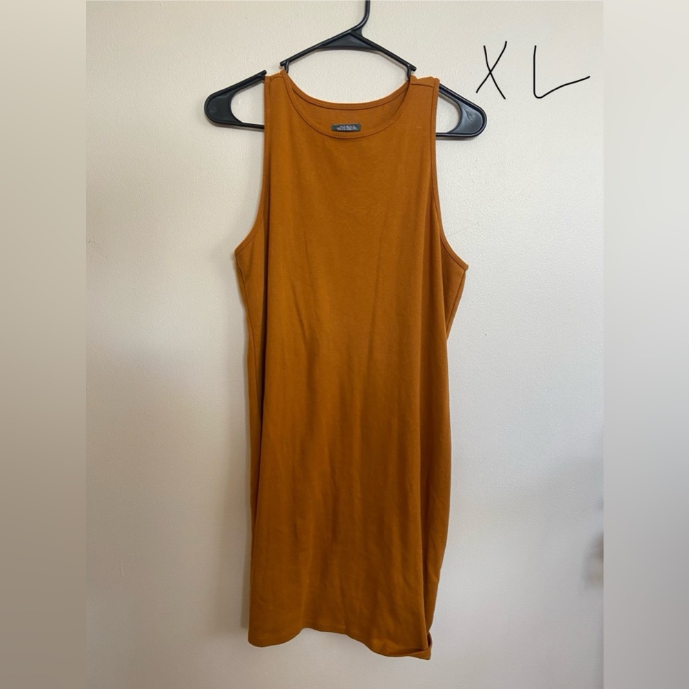 Wild fable mustard colored dress